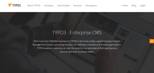 typo3 screenshot