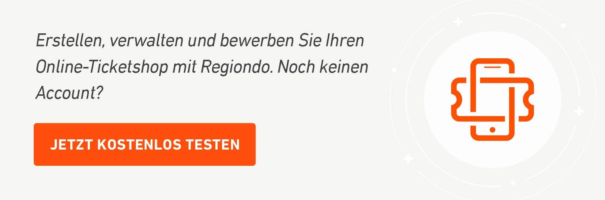 Regiondo online Buchungssystem kostenlos testen