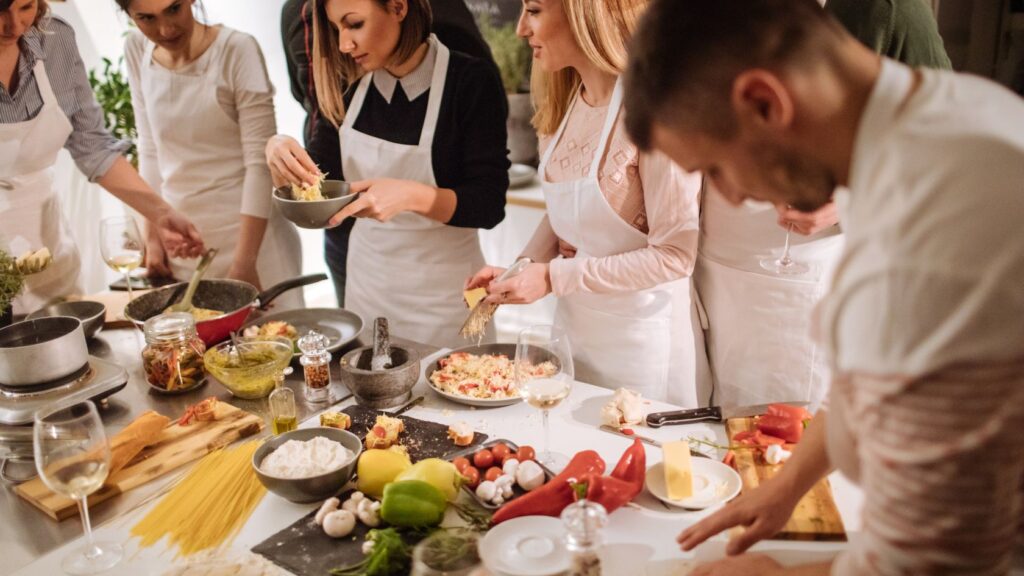 clases de cocina para profesores