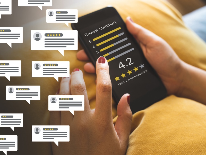 leveraging customer reviews low season