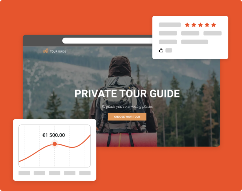 Create a website to promote your tours